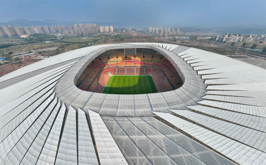 重庆龙兴足球场丨中国重庆丨中建西南院-11