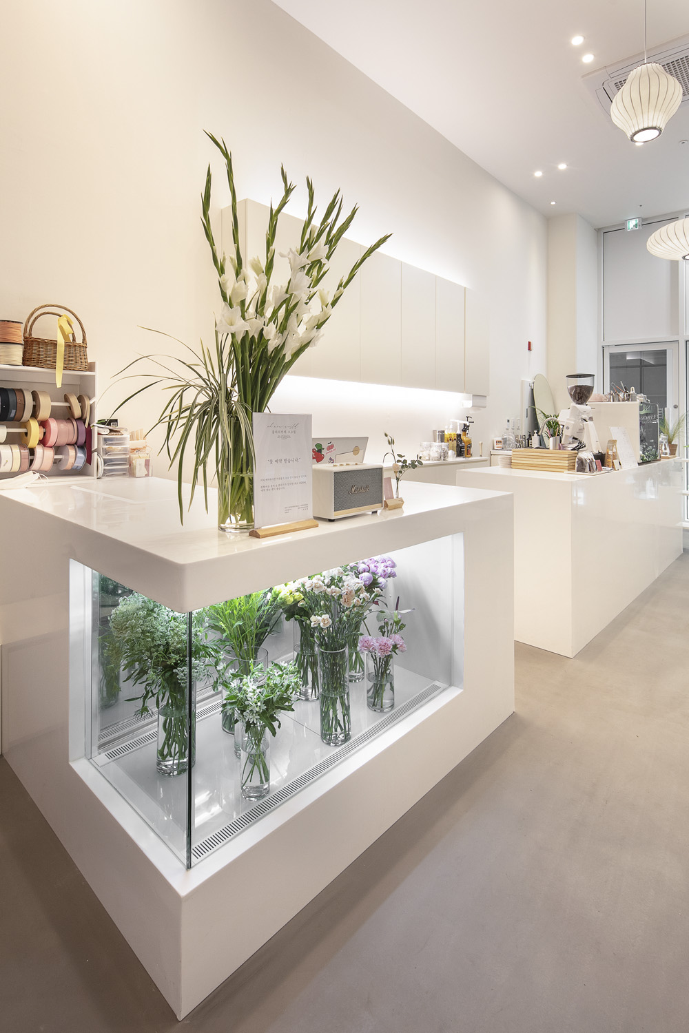 白色调的极简主义 | 20 平米的奢华室内设计-14