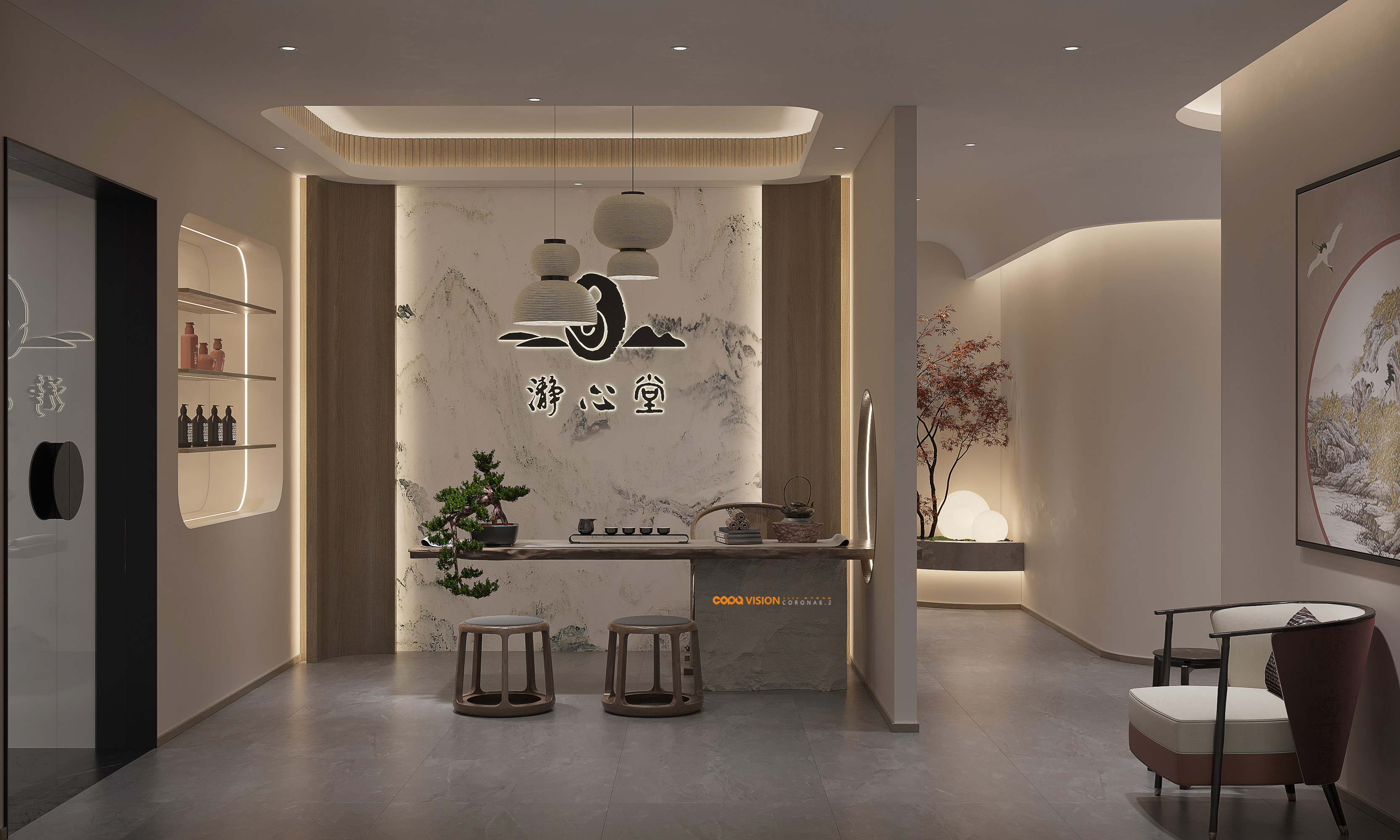 2022 年中下旬工装效果图表现作品丨靠背视觉-69