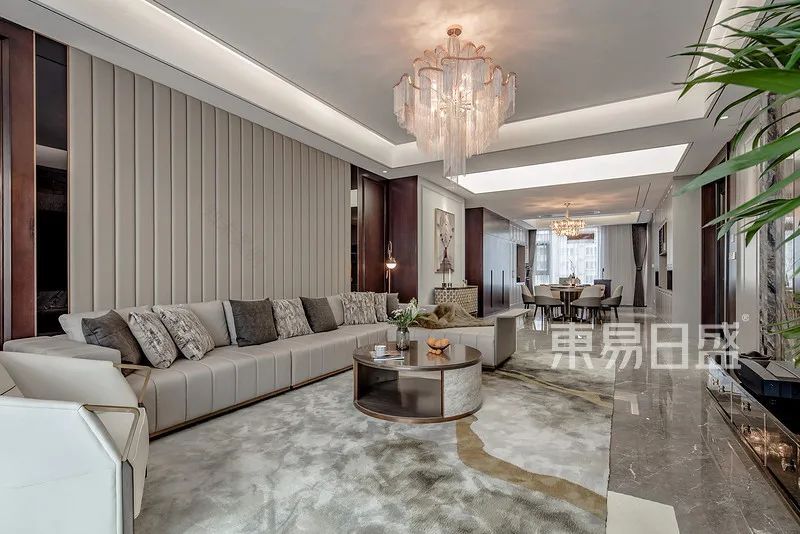 港式轻奢大平层设计-11