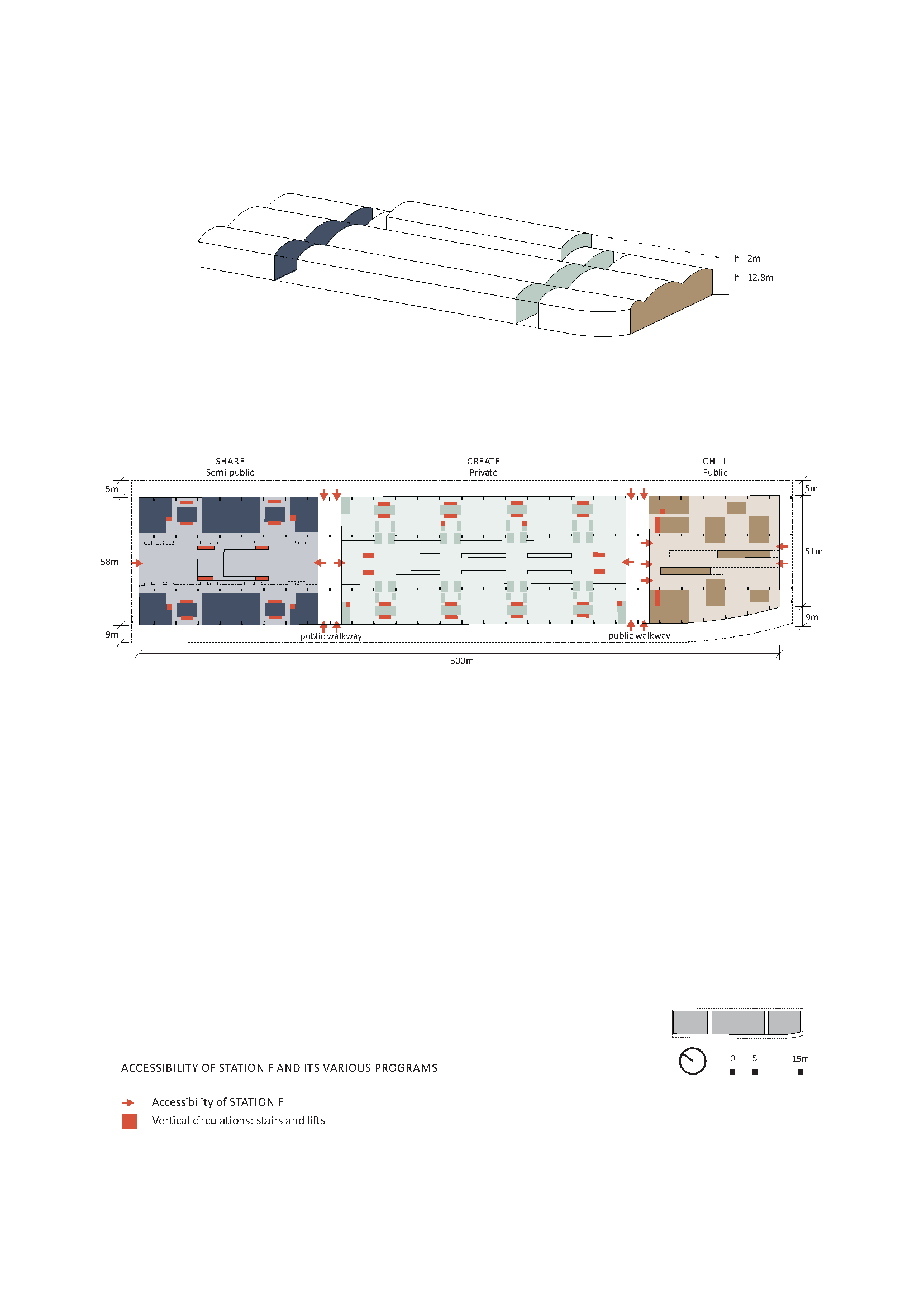 巴黎复古仓库变身创新孵化器—— Station F 办公空间设计-67