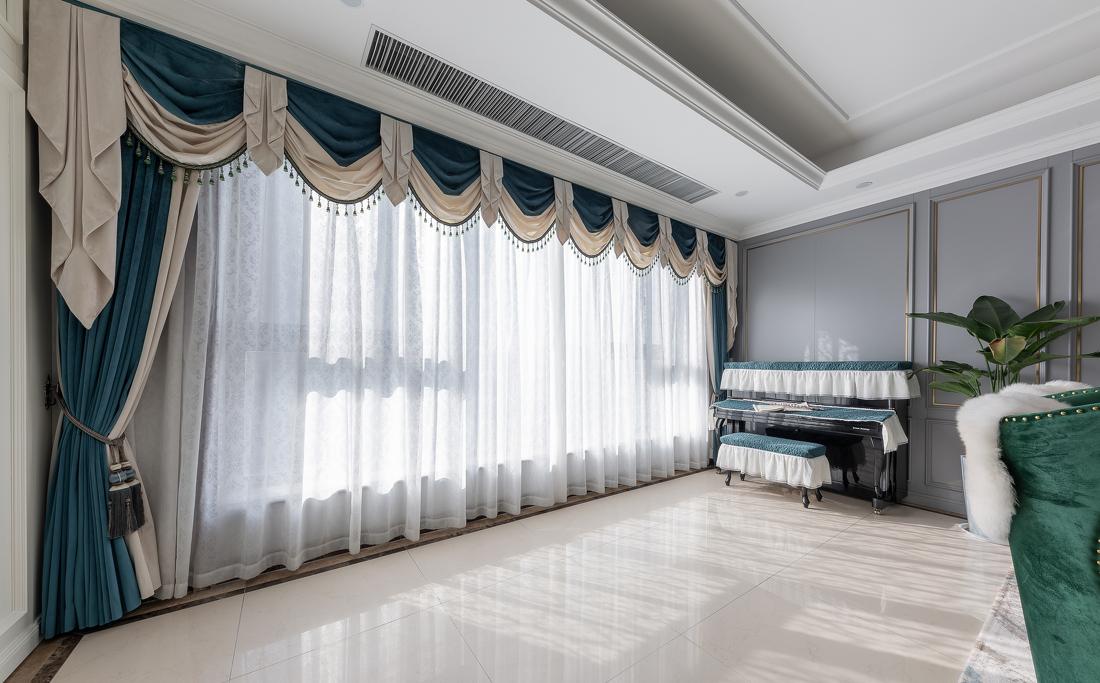 精装房改造,美式新古典邂逅浪漫优雅-13