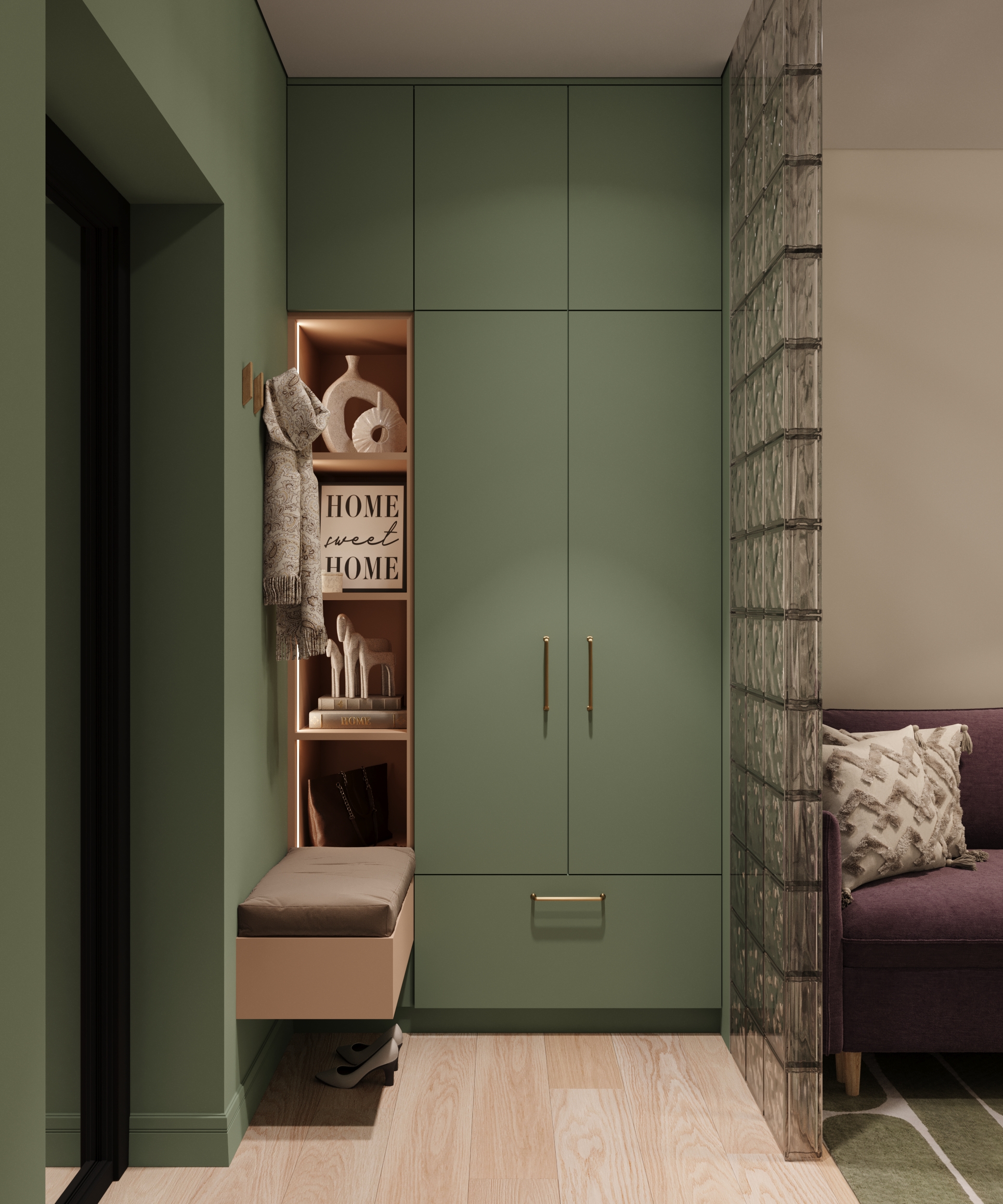Bright apartment for a family-1