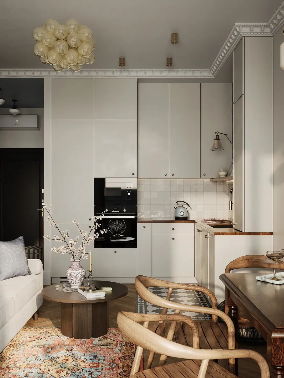 48㎡女生公寓设计丨Alimur design-9