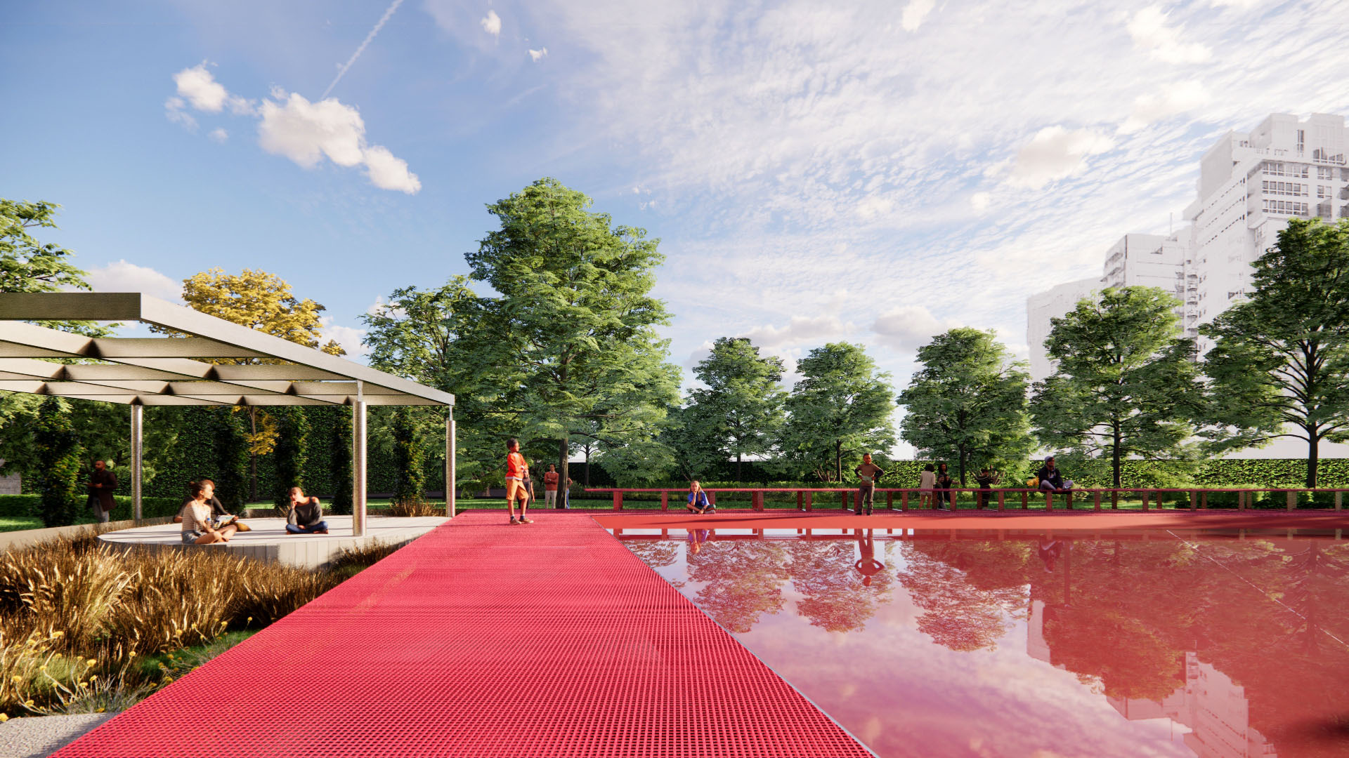 粉色池塘丨澳大利亚墨尔本丨Taylor Knights+James Carey-38