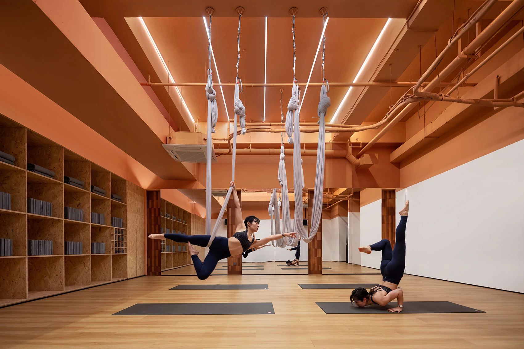 杭州萧山区华瑞汇金中心瑜伽馆设计丨中国杭州-4