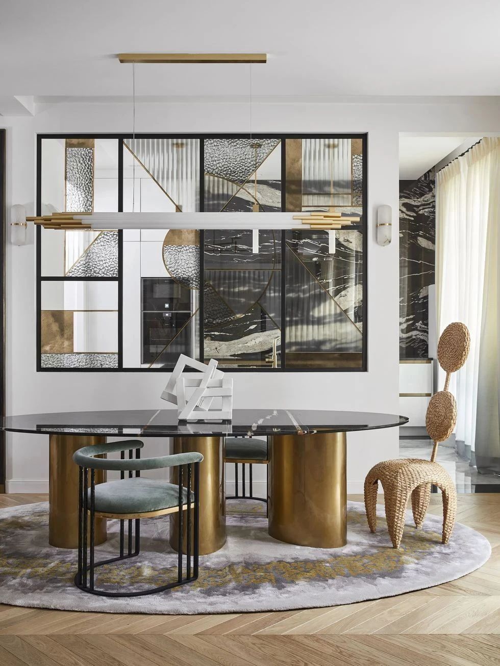 法式奢华公寓丨法国巴黎丨Oscar Lucien Ono-13