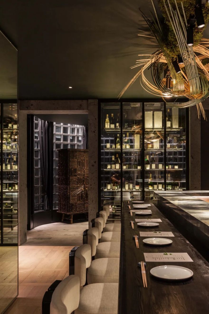 自然之境 · 上海中信泰富酣·碳火烧餐厅设计丨中国上海丨NONGSTUDIO-16