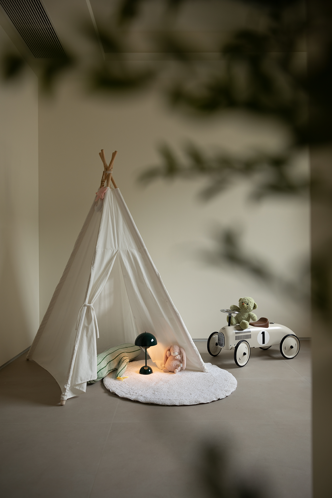 光之瀑布挑空别墅丨中国金华丨涵舍空间设计-68