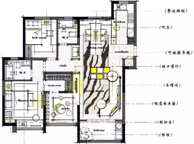 18 种户型设计方案 | 专业室内设计师的灵感之作-58