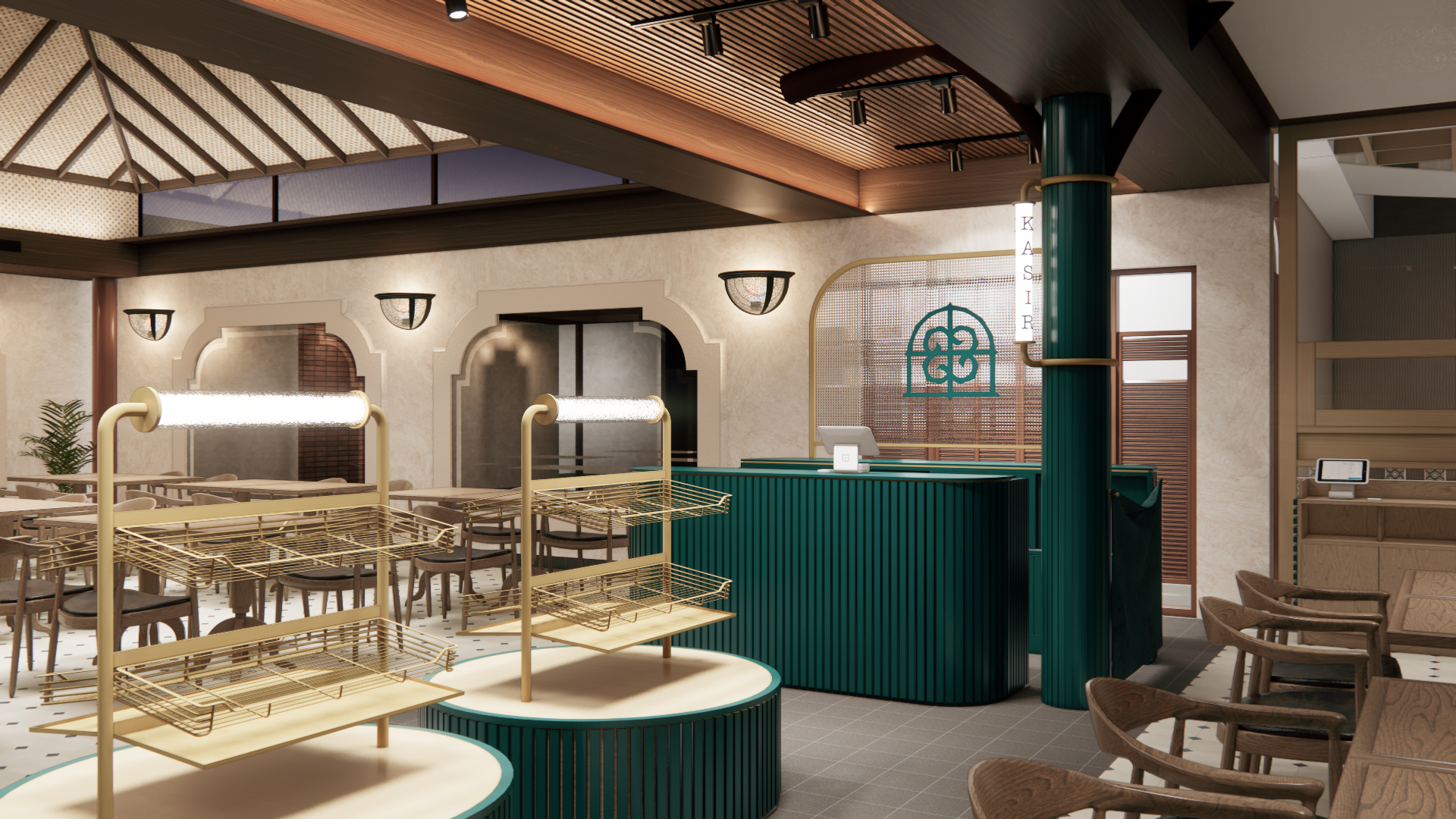 印尼餐厅室内设计丨印度丨Burhan Poetra-15