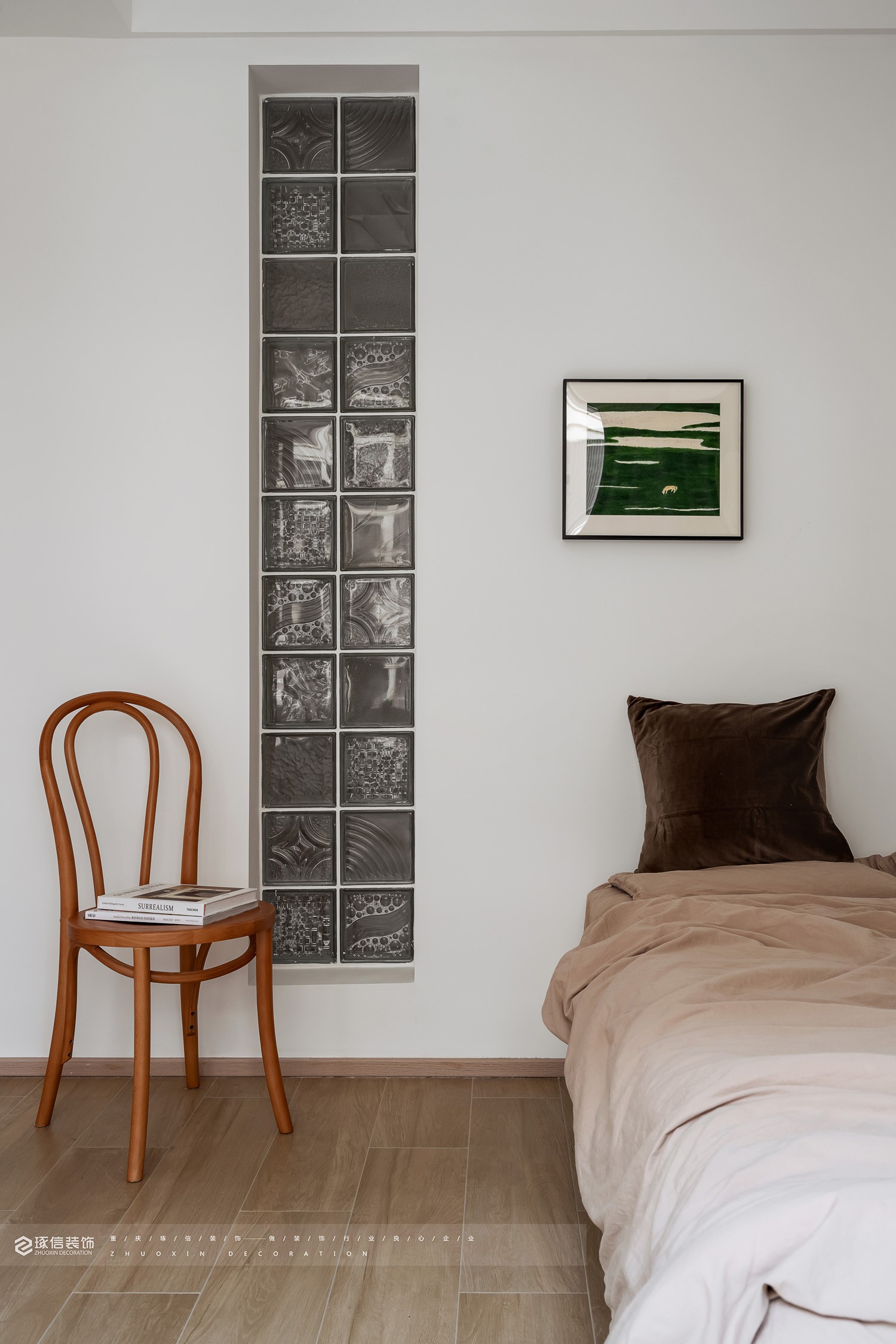 海月平湖现代原木混搭风设计丨中国重庆丨琢信装饰-28