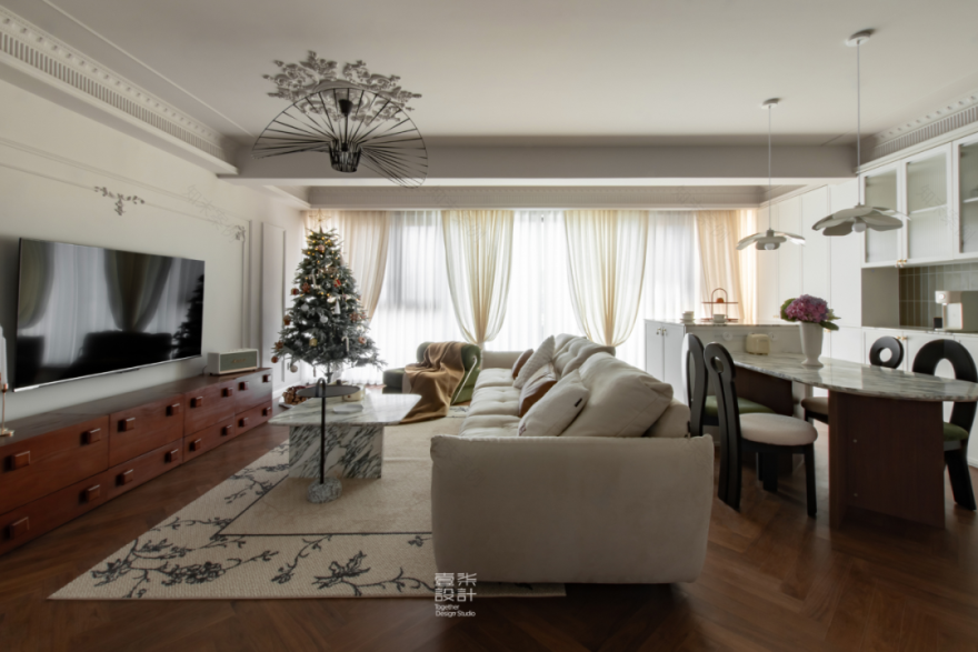 遵义湘水湾法式浪漫私宅设计丨中国遵义丨壹柒设计-11