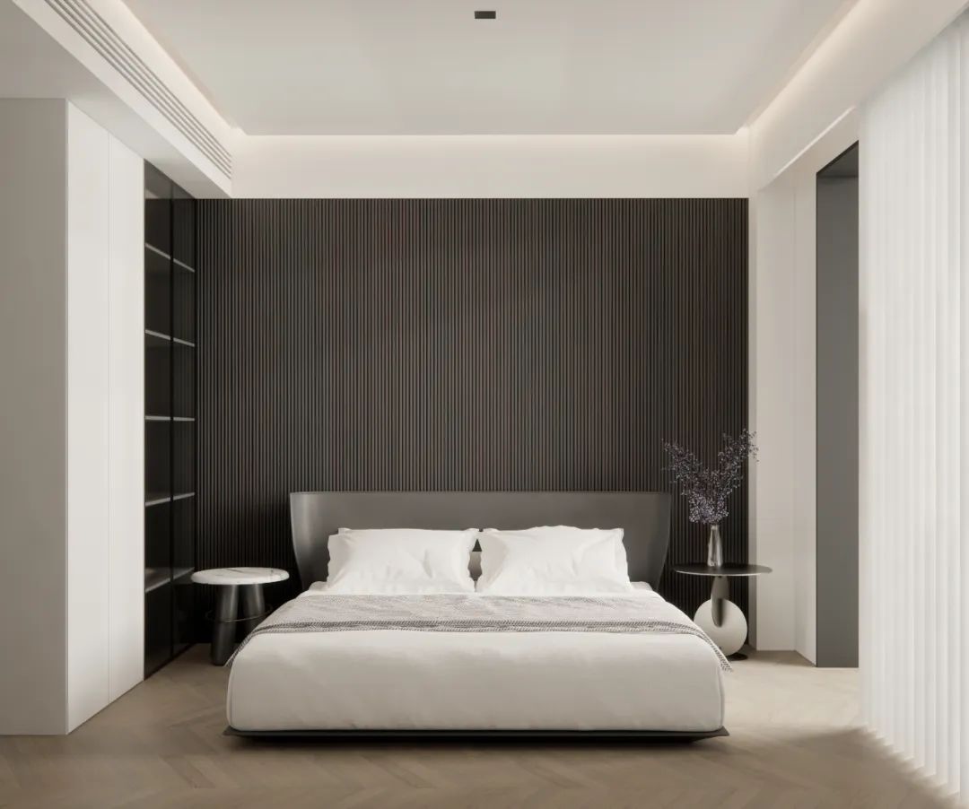 黑白灰极简空间 · 无拘无束之家丨北城梁筑设计-40