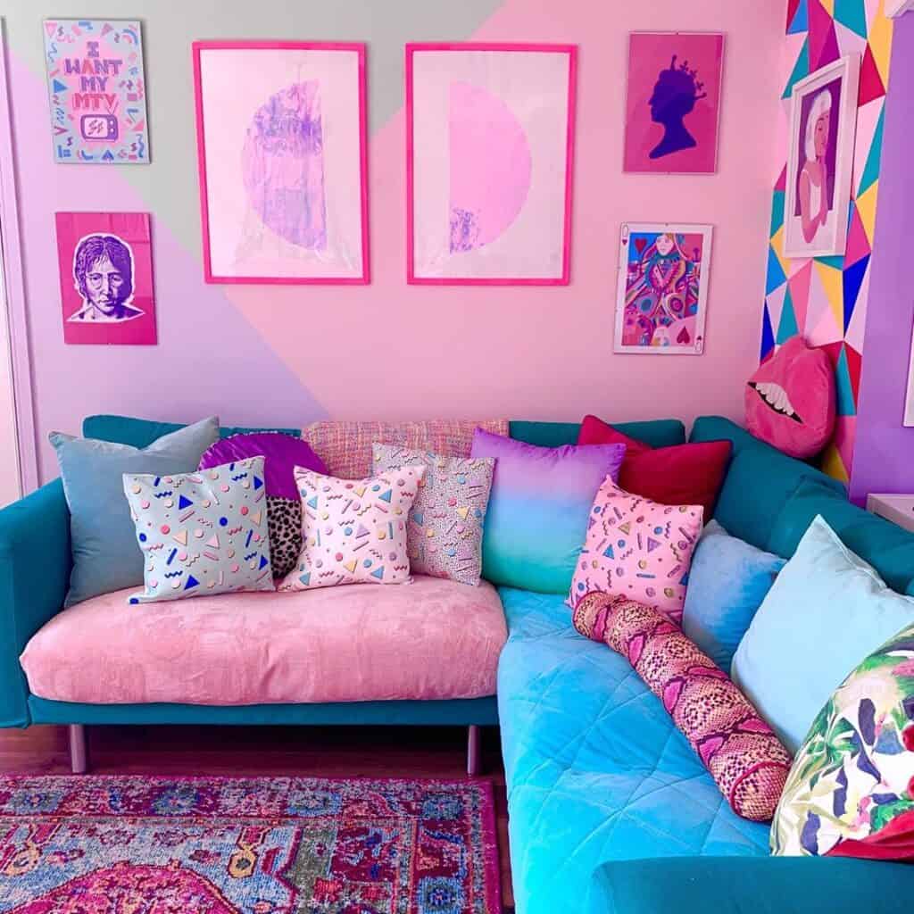 Neon Eclectic风格家居设计丨英国谢菲尔德-39