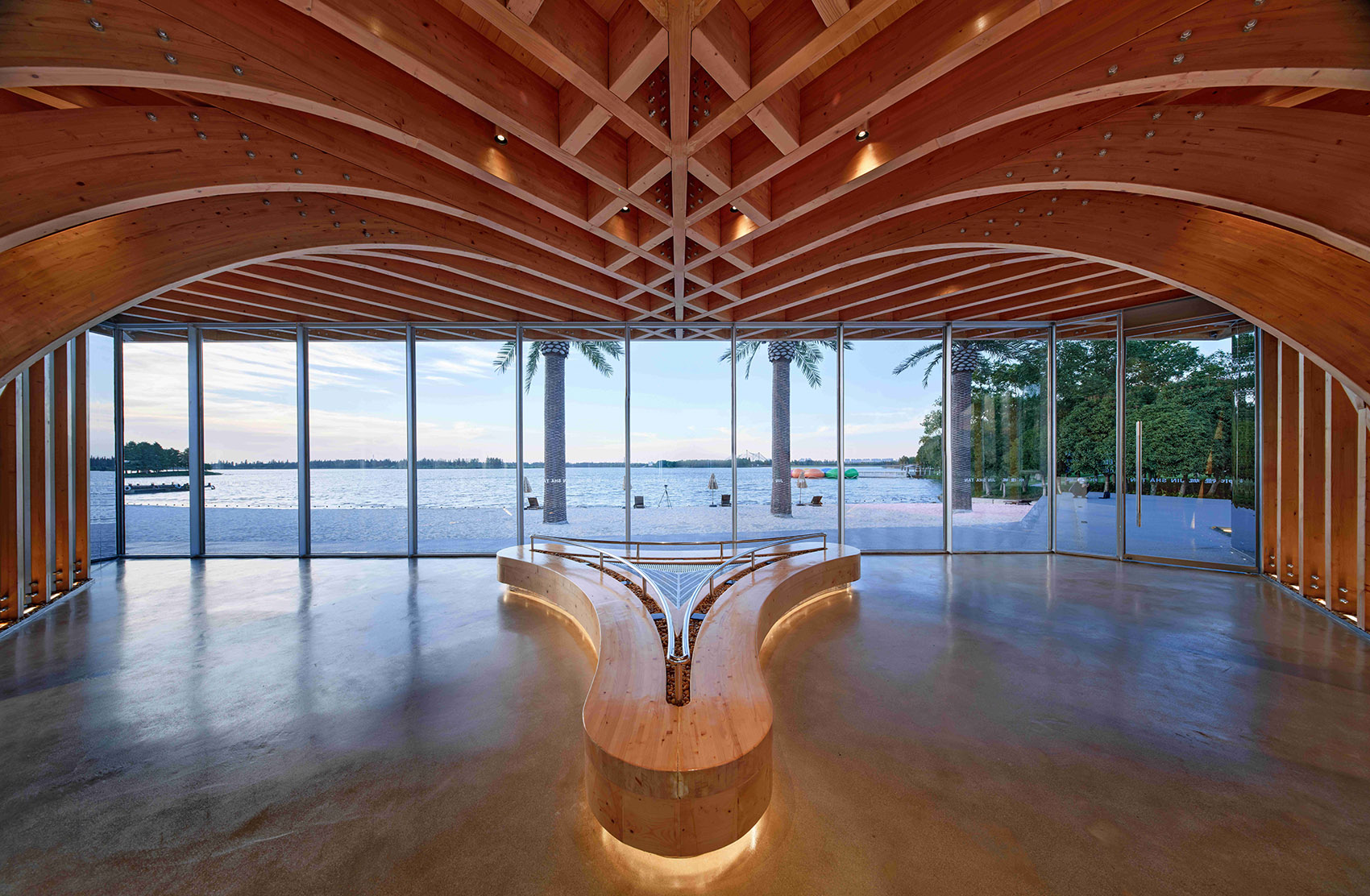 固城湖金沙滩驿站丨中国南京丨中国美术学院风景建筑设计研究总院  青年创作中心-32