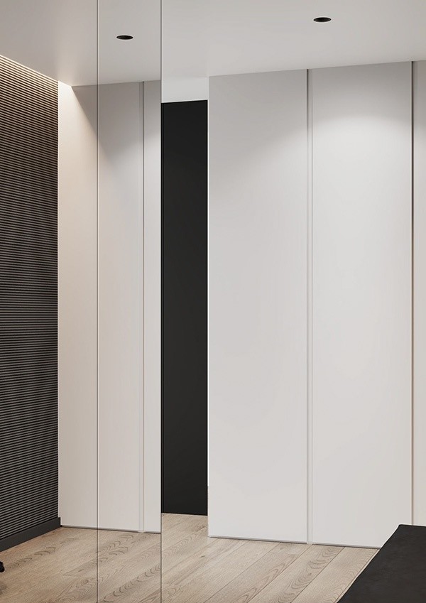 高级黑+简洁白的住宅设计--高级有范儿-12