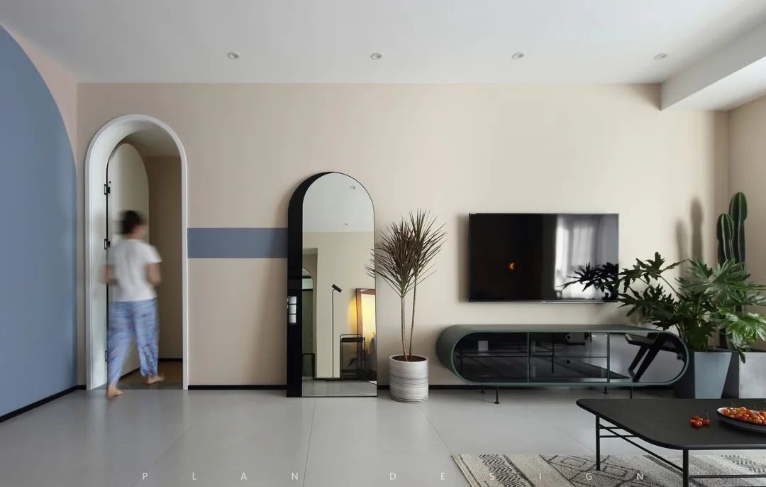 成都 108 平三居室,全屋无硬造型,温润细腻的色彩设计-27