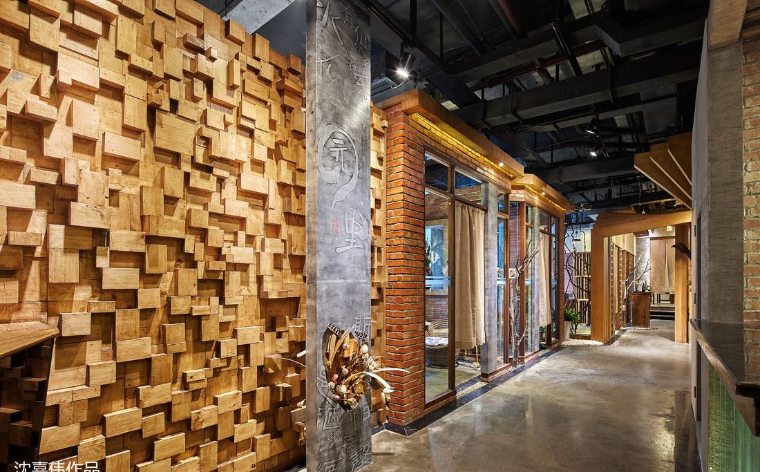 火锅店丨沈嘉伟设计作品—园里火锅-1