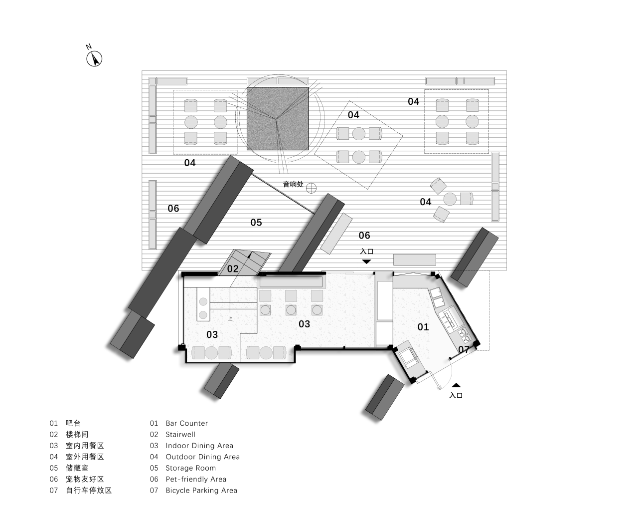 Whatever 咖啡苏州湖滨新天地店丨中国苏州丨平介设计-78