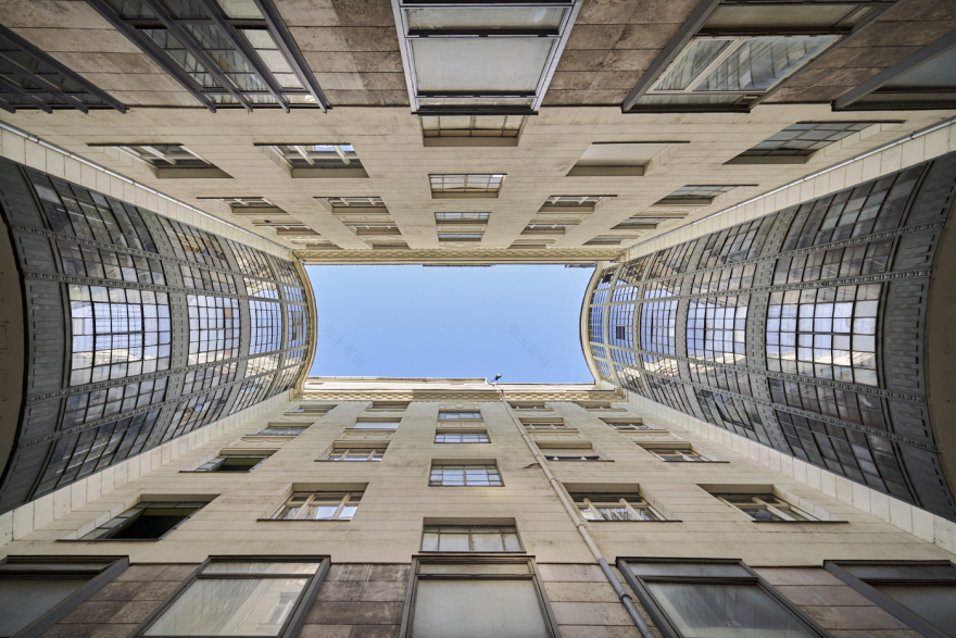 布达佩斯内部庭院 1 号丨HungaryBudapest-4