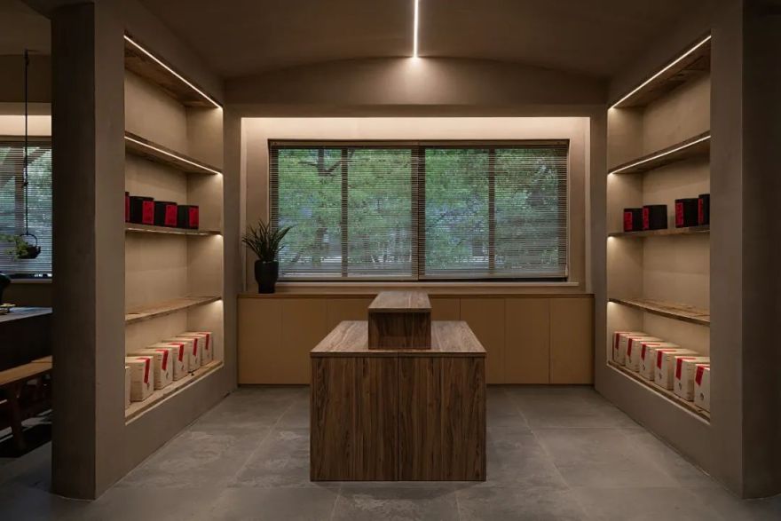 叙茶馆丨中国浙江丨目后空间设计-45