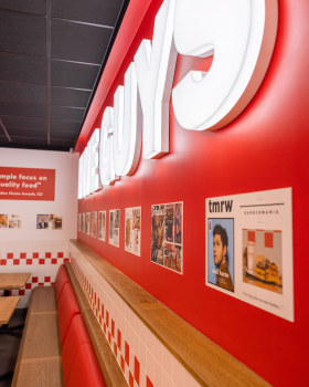 Five Guys· Penrith 快餐店设计丨澳大利亚新南威尔士丨Design Partnership Australia