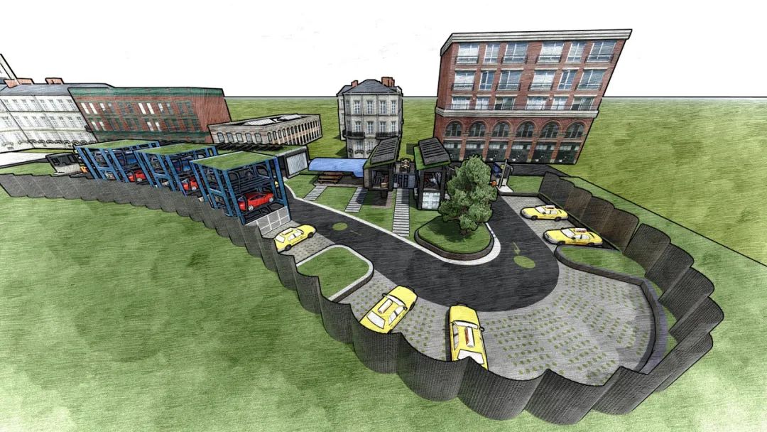 栖泊——为出租车司机打造的模块化餐饮空间-54