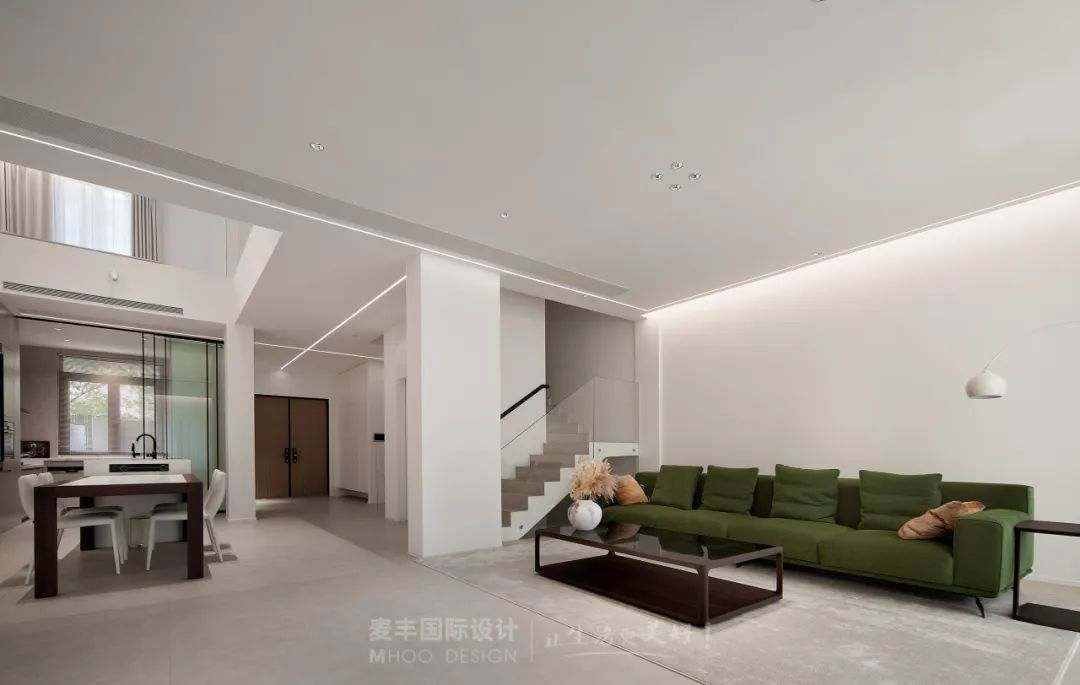 MHOO|新湖菲林500㎡极简风：空境之美，力量的克制-19