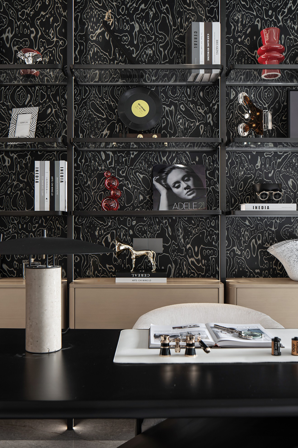 孝感九烨鼎观如院小区大堂,样板间丨中国孝感丨太谷形上-32