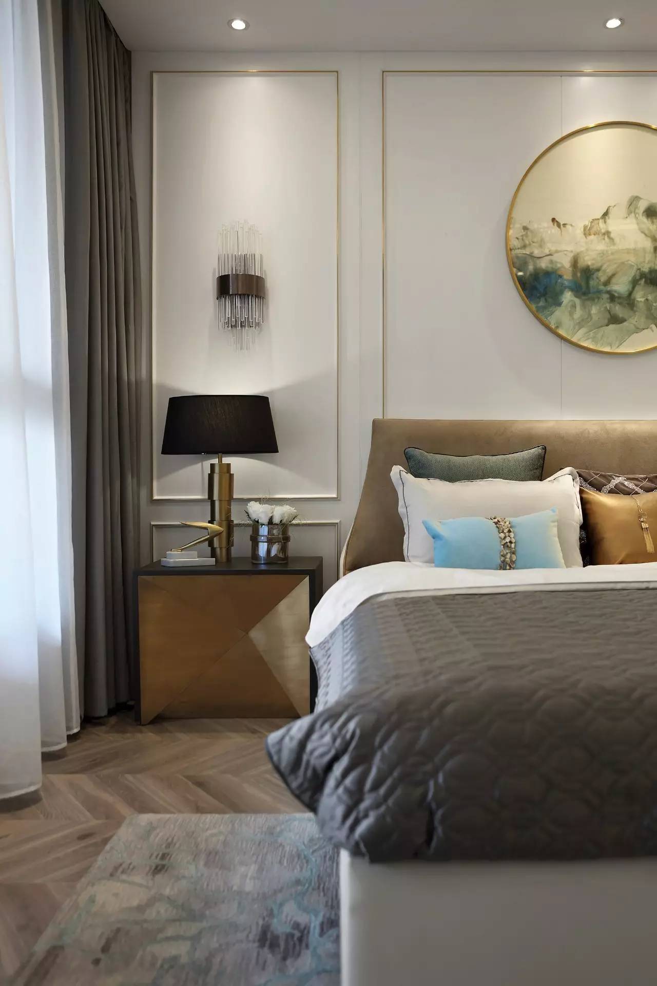 成都华润金悦湾二期 A1 户型样板间 | 法式奢华浪漫风格-28