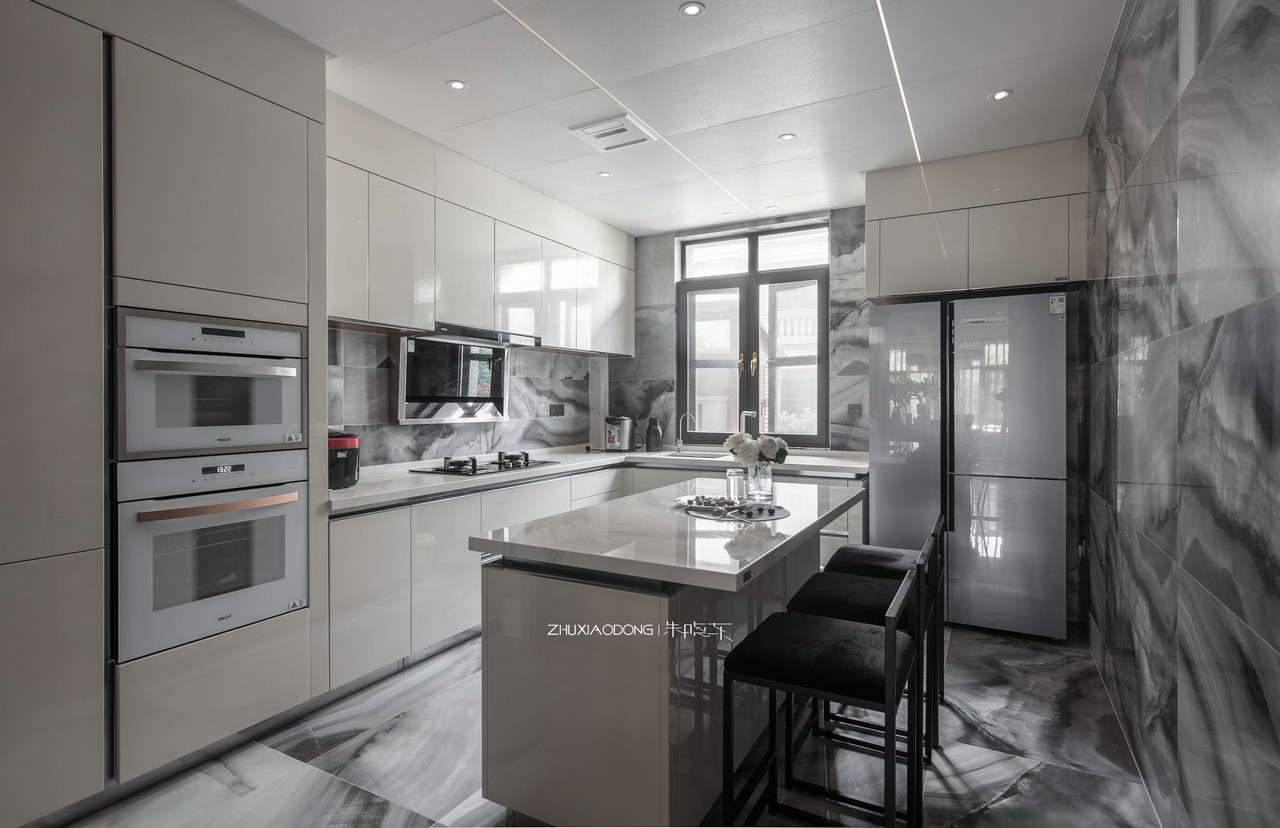 舟山 420㎡别墅 | 轻奢主义的初心落地-42