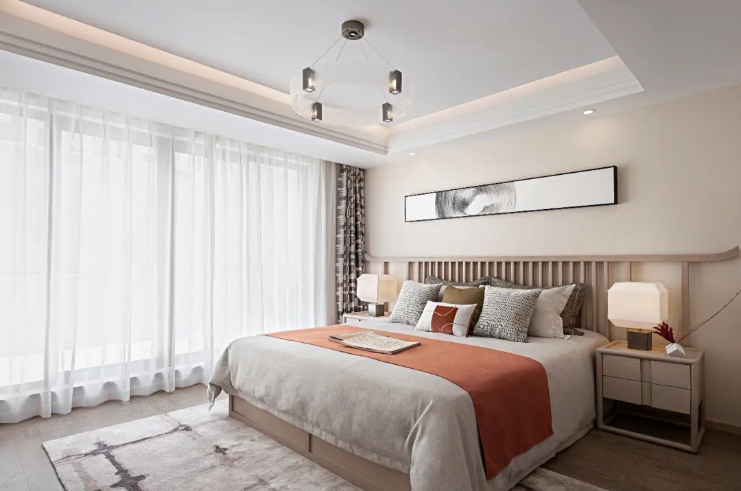 新中式家居设计 | 素雅风雅,演绎传统与现代交融之美-42