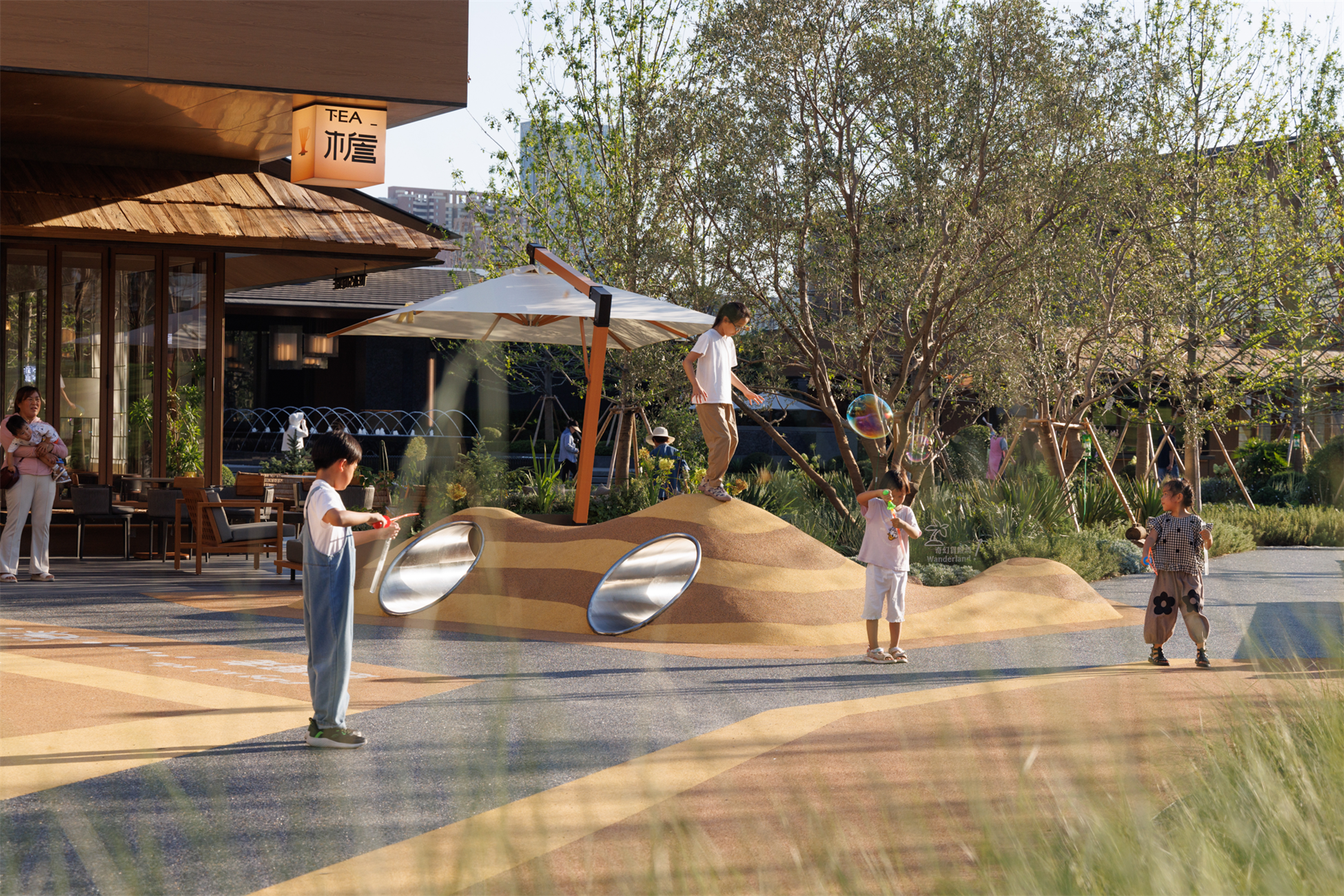 万科檐语间：城市中的原野 公园里的商业 / ROXin容心设计-54