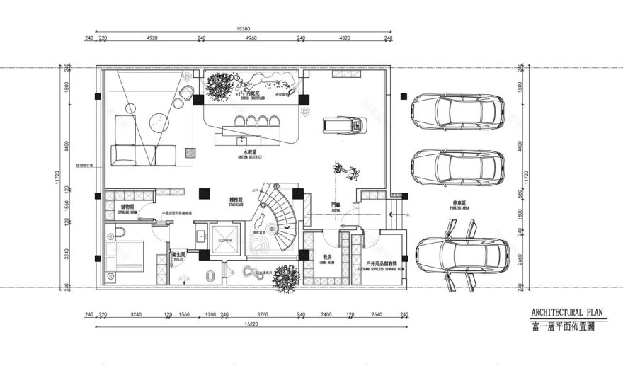 湖南长沙天麓别墅私宅丨中国长沙丨山乙山合-10
