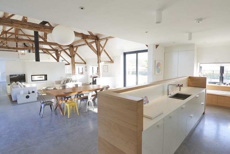 具有真正斯堪的纳维亚风情的当代谷仓改造-16