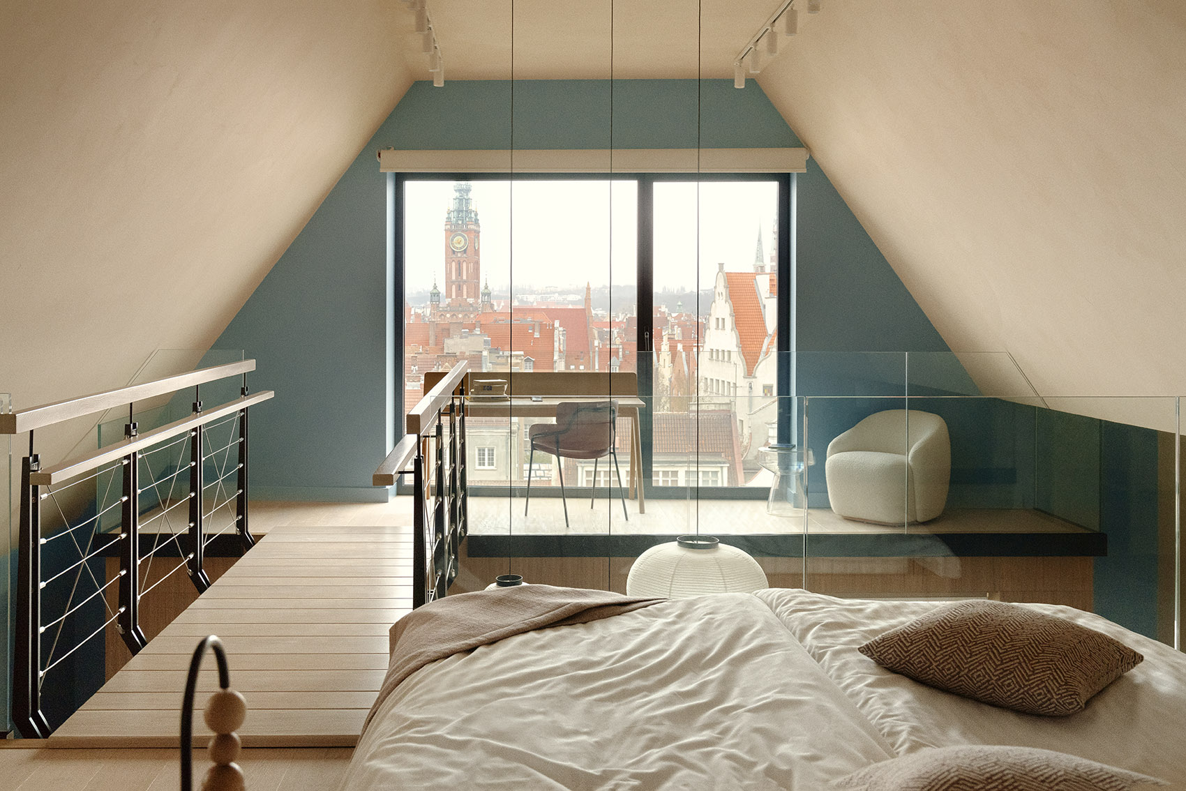 波兰俯瞰千年历史的公寓丨波兰格但斯克丨SIKORA INTERIORS-36