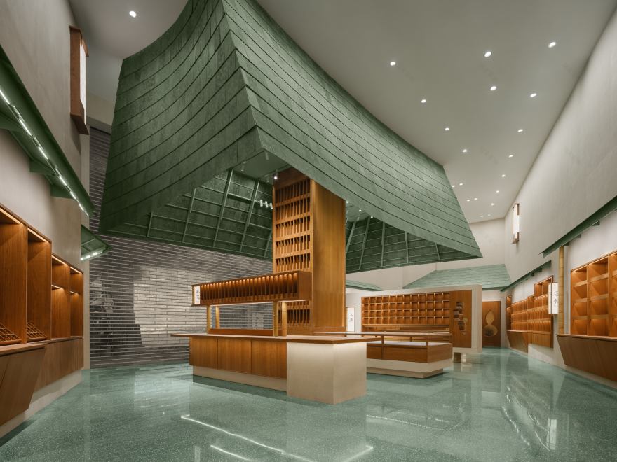 华盖下的文房 写字台长沙概念店设计丨中国长沙丨介介工作室-16