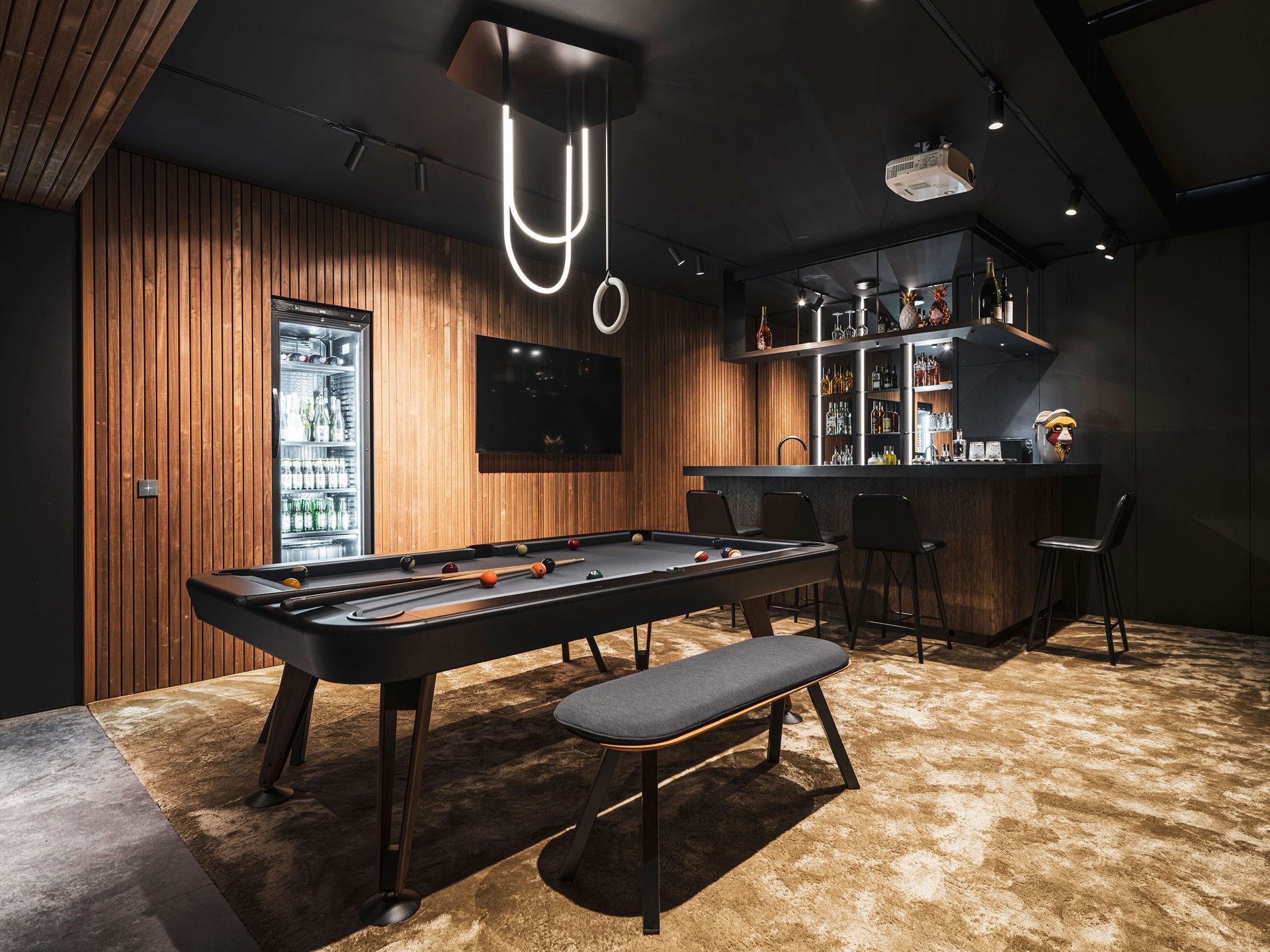 Villa gebouwd onder architectuur-17