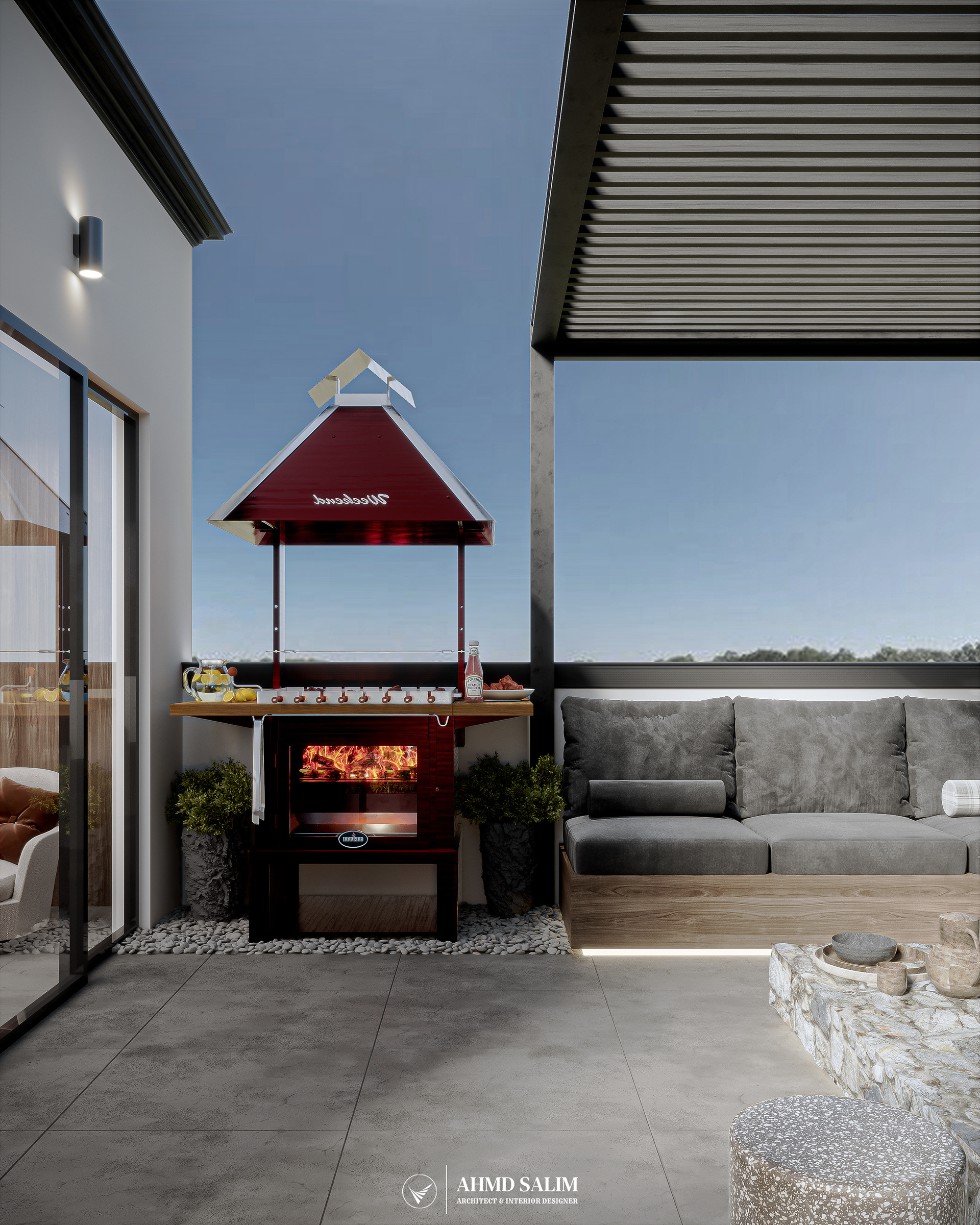 屋顶和地面户外丨mohamedelhussienidesigns-16