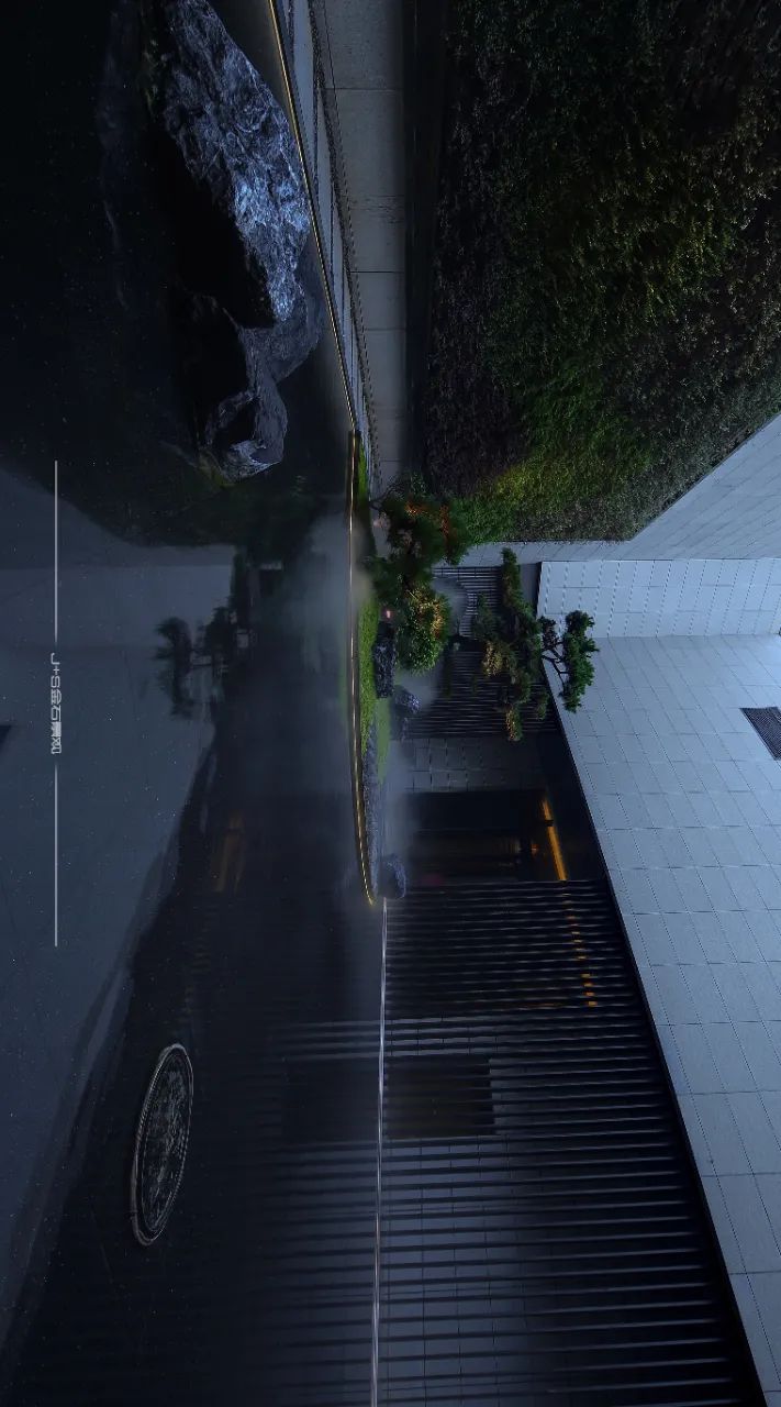 南京长江之舟华邑酒店中庭 | 融山水之景,显古典园林之美-20