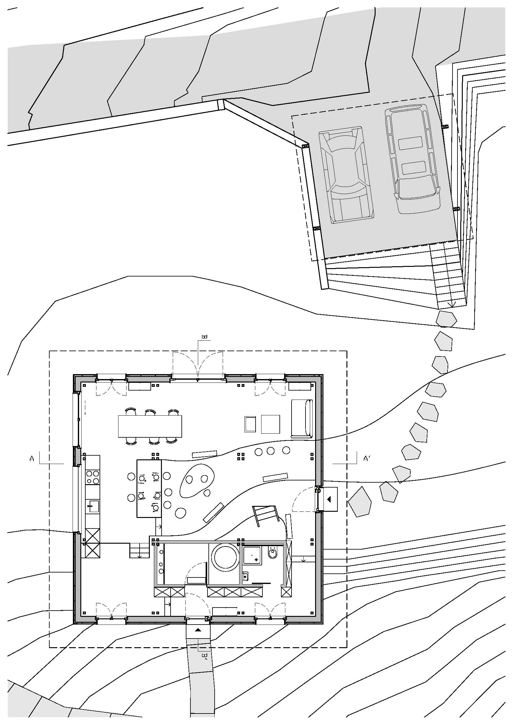 瑞士汝湖边木质小屋，与自然全方位联系-36