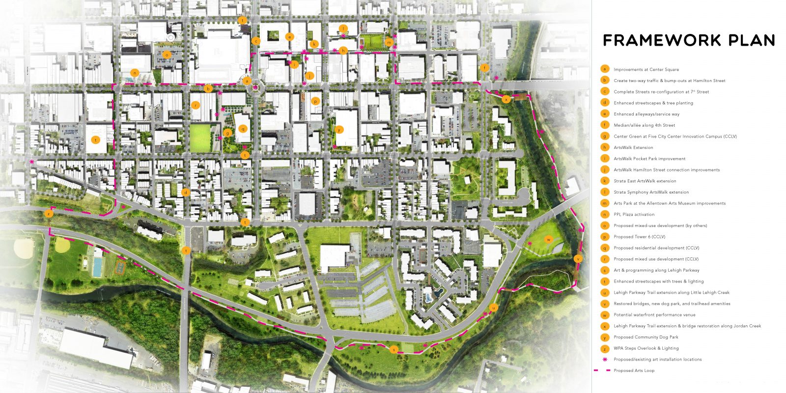 Center City Landscape Development Plan, Allentown-0