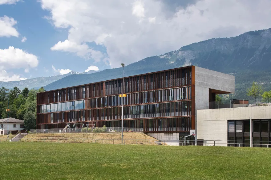 Grimisuat 学校校园丨瑞士丨COMAMALA ISMAIL-13