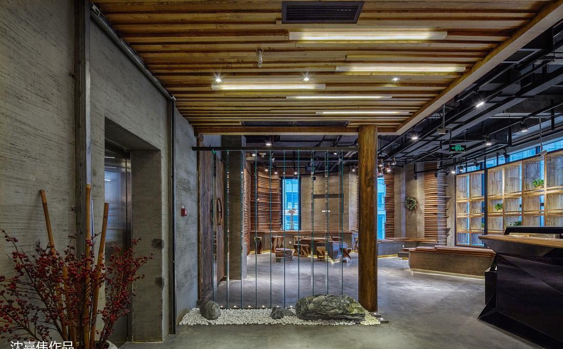 火锅店丨沈嘉伟设计作品—园里火锅-0