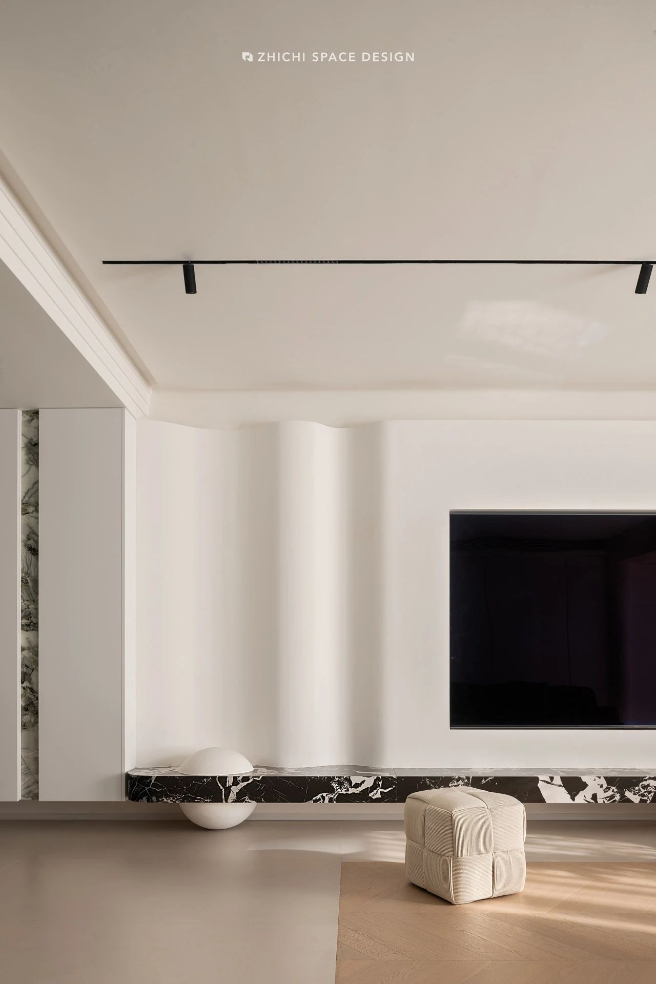 湖北中交越秀知园 128㎡温柔质感丨中国湖北丨武汉咫尺空间设计-5