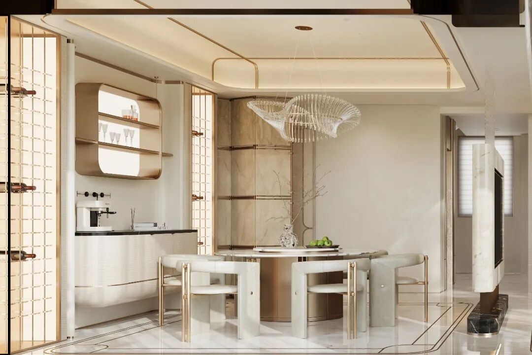 「臻和装饰」金塘300m²豪宅丨中国舟山丨宁波臻和装饰有限公司-31