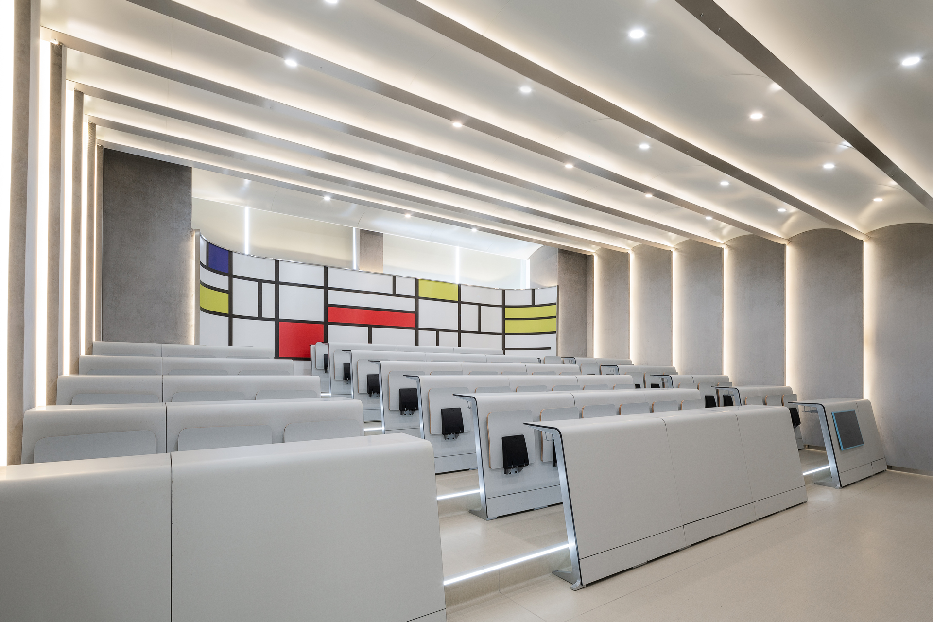 京翰教育未来校区 | 现代简约设计引领教育空间新趋势-25