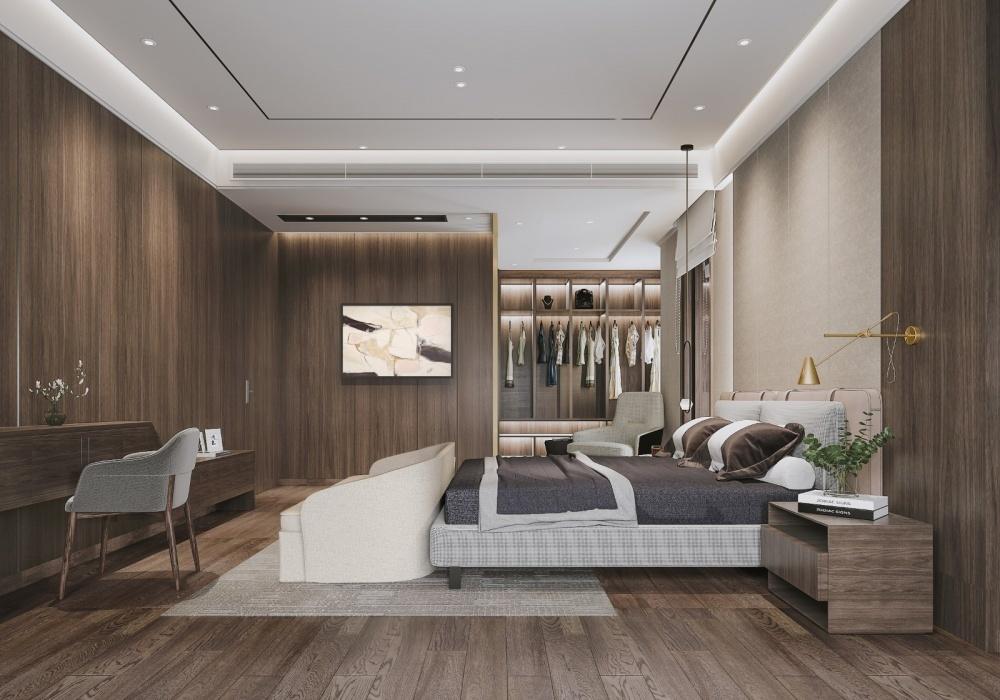 现代简约中式客厅 设计巧妙融合传统与现代-6