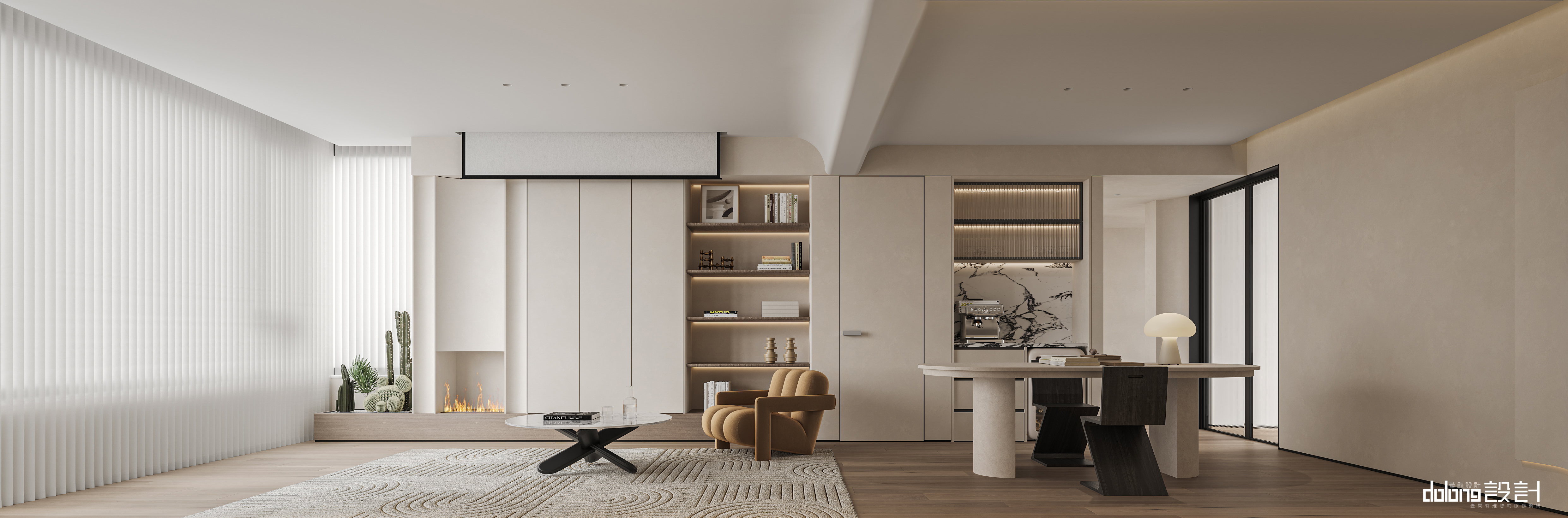 西堤国际 255㎡ 设计丨DoLong 董龍设计-26